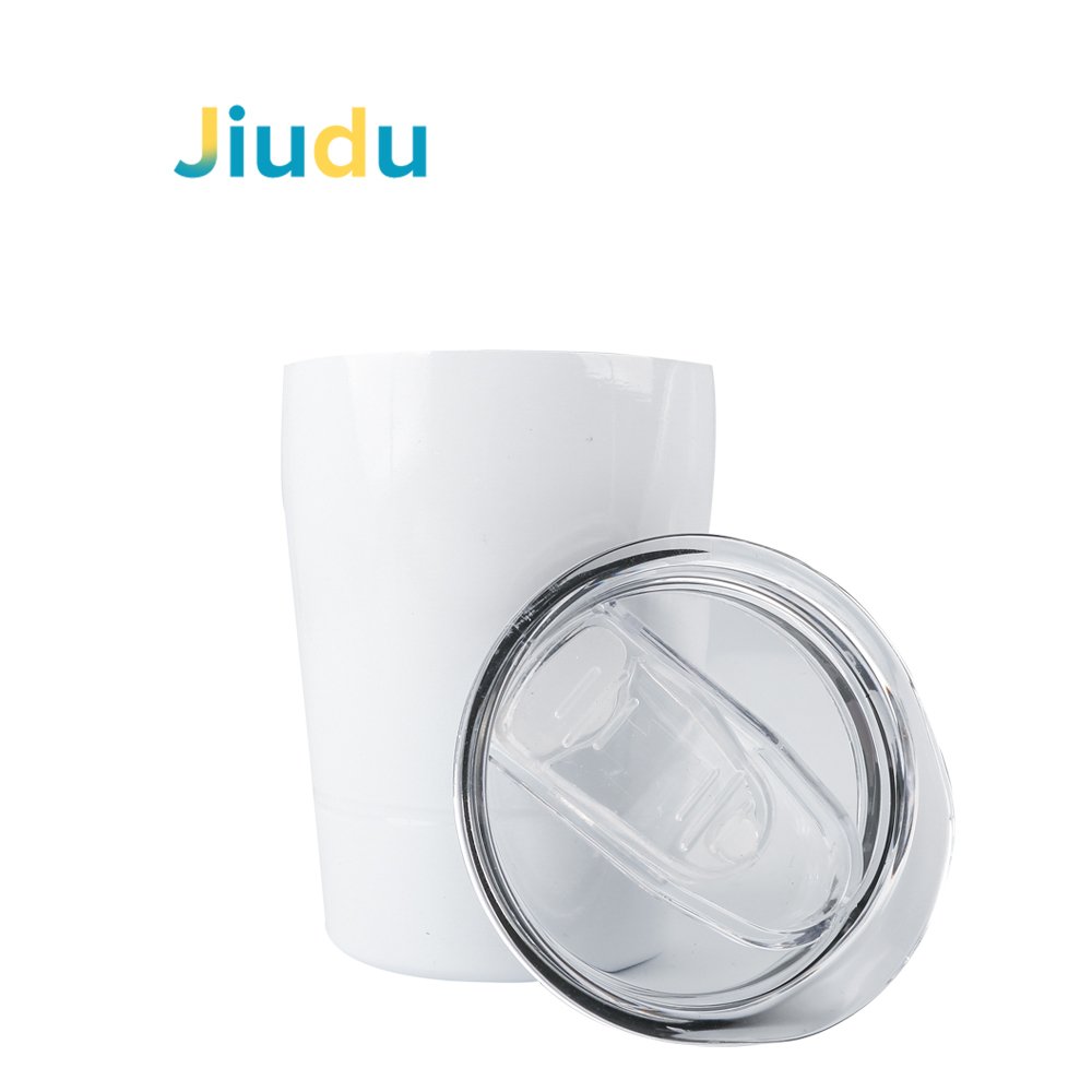 USA Wholesale 8oz 12oz stainless steel water bottle white kids mug double wall vacuum insulation sublimation blank tumbler