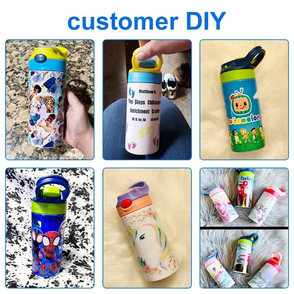 custom 20oz Thermo Kids Wholesale Customized Insulated Vacuum Flask Double Wall Kids sublimation blanks tumbler