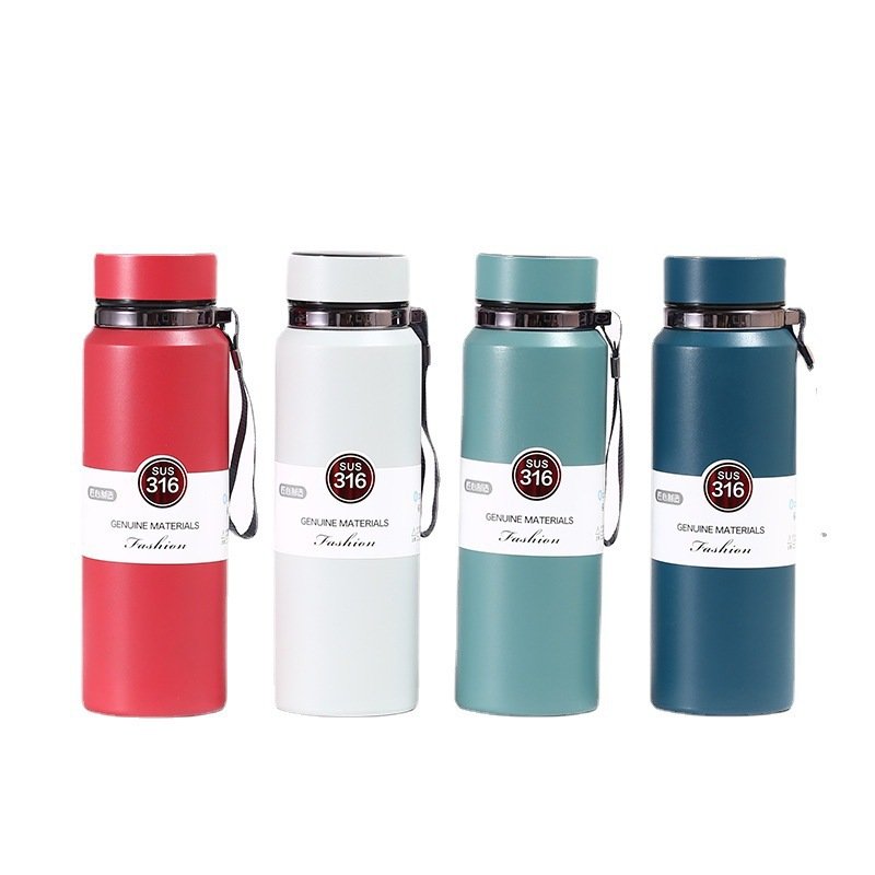 Custom Logo Stainless Steel Vacuum Flask LED Temp Thermo Temperature Sensor Display Smart Water Bottle with Led Temperature