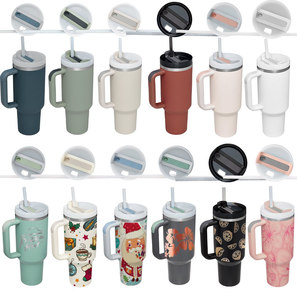 H2.0 Tumbler 40 oz with sleeve for Home Office or Car