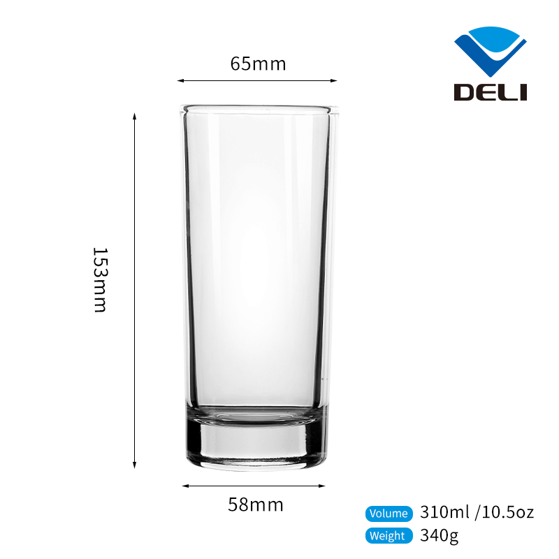 310ml 10.5oz Machine Pressed Simple Modern Cheap Custom Travel Mug Cups Beverage Water Drinking Glass Tumbler