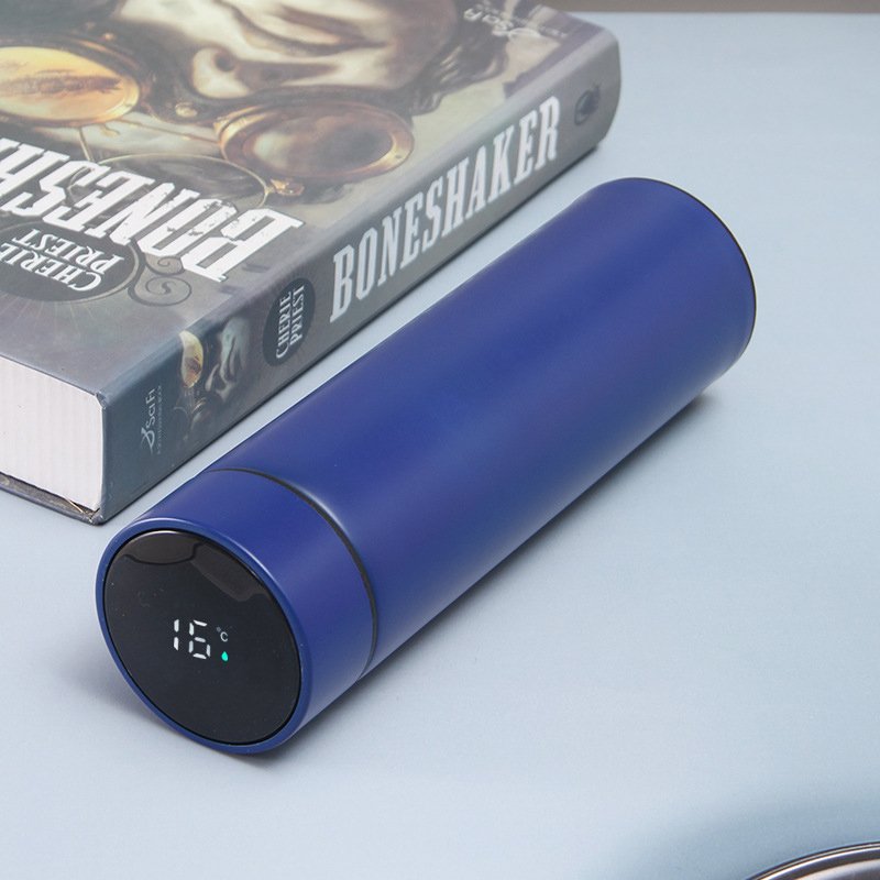 High Grade Glass Led Termos Digitales Touch Screen Temperature Display Thermo Cup 304 Vacuum Flask Smart Water Bottle
