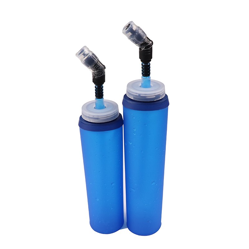 hot sale high quality 250ml collapsible BPA free outdoor sport drinking foldable water bottle