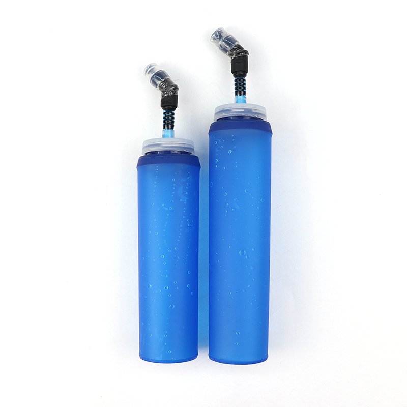 hot sale high quality 250ml collapsible BPA free outdoor sport drinking foldable water bottle