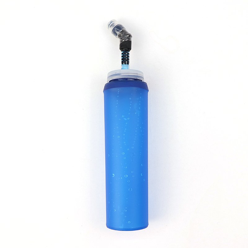 hot sale high quality 250ml collapsible BPA free outdoor sport drinking foldable water bottle