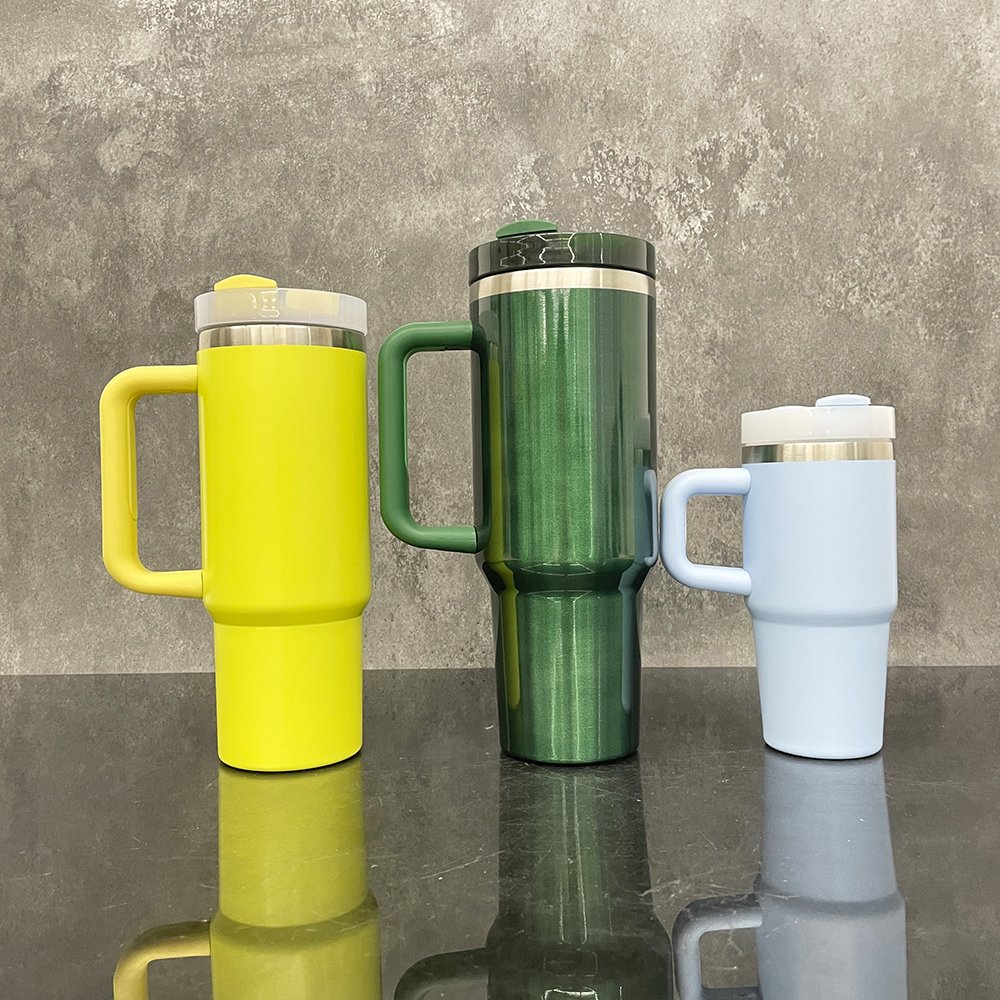 US warehouse 14oz gold plated kids sports travel tumbler 14 oz sublimation vacuum insulated baby mug cup with lids and straws
