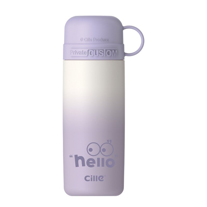 Factory Wholesale Cille Double Wall Vacuum Insulated 316 Stainless Steel Water Bottle Filter Vacuum Flask Tumbler Cup Coffee Mug