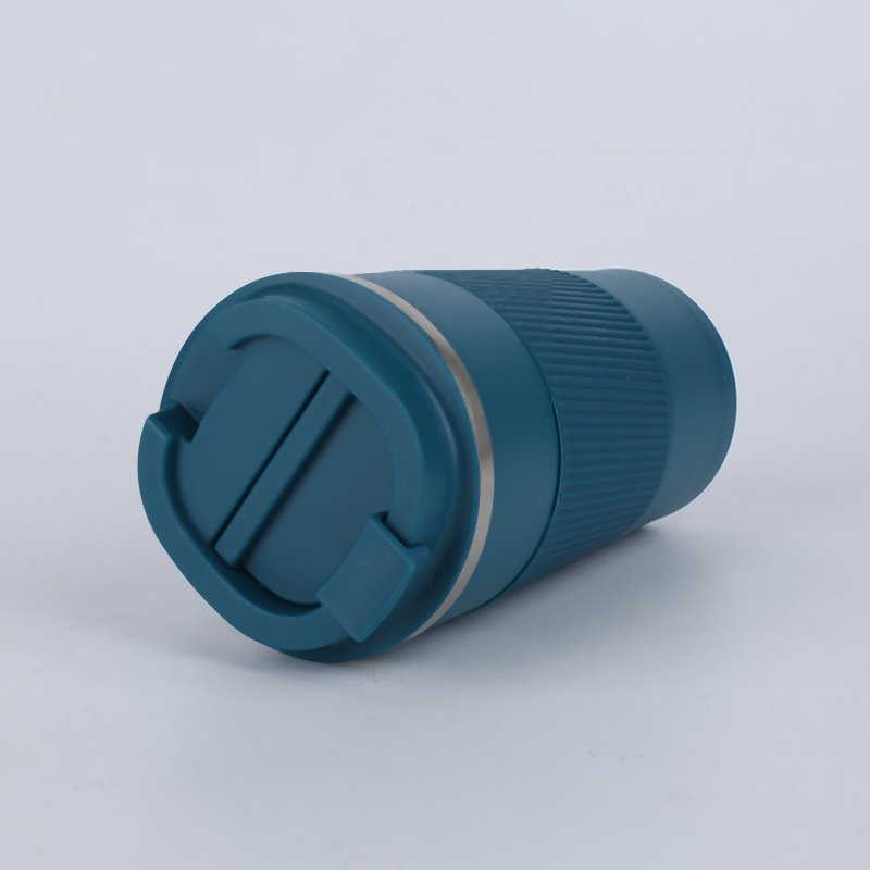 Classic business vacuum coffee cup 510ml 304 stainless steel vacuum travel water bottle with non slip cup sleeve