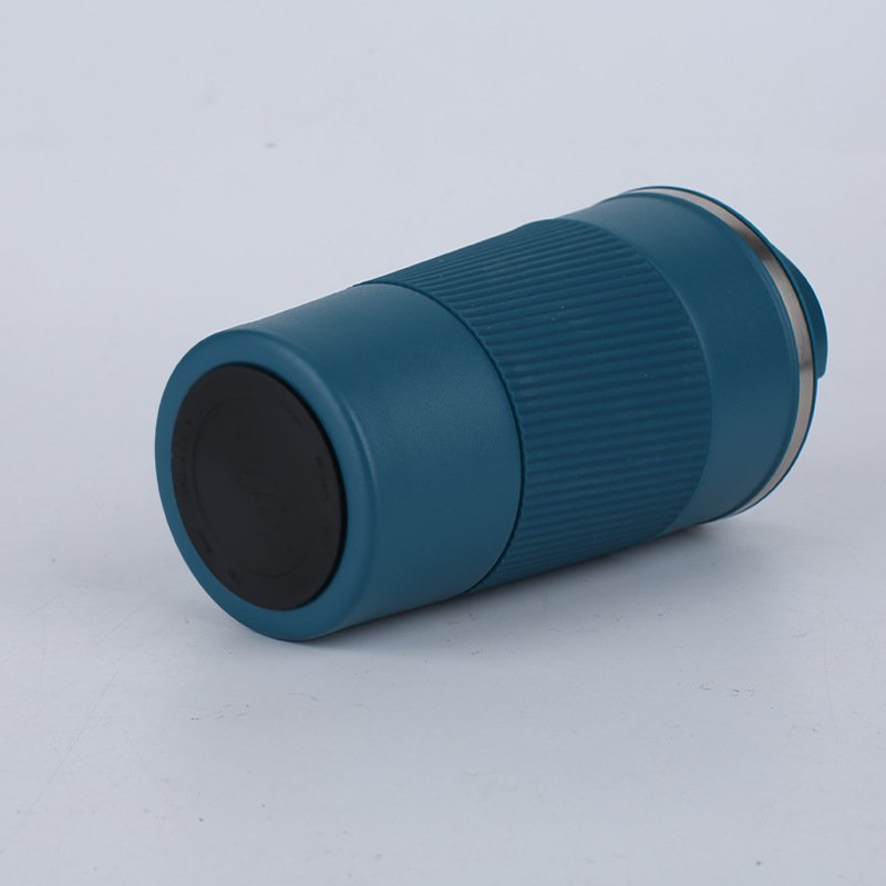 Classic business vacuum coffee cup 510ml 304 stainless steel vacuum travel water bottle with non slip cup sleeve