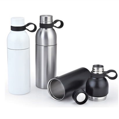 720ml Keep Hot Keep Cold Stainless Steel Coffee Mug Tumbler Cups With Metal Straw Cool Water Bottle Flower Cups