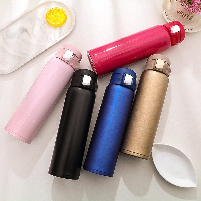 Stainless steel vacuum flask Student bounce flask Couple gift flask Water CUP1783