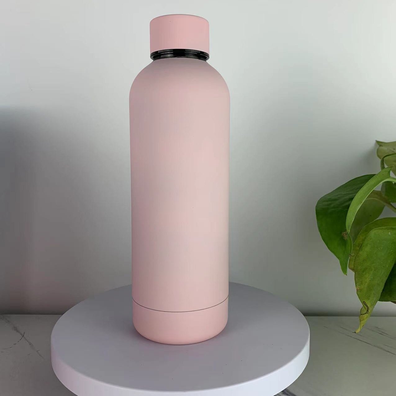 2024 hot seller small mouth double wall insulation tumbler custom logo outdoor sports water bottle multi-colors simple cup