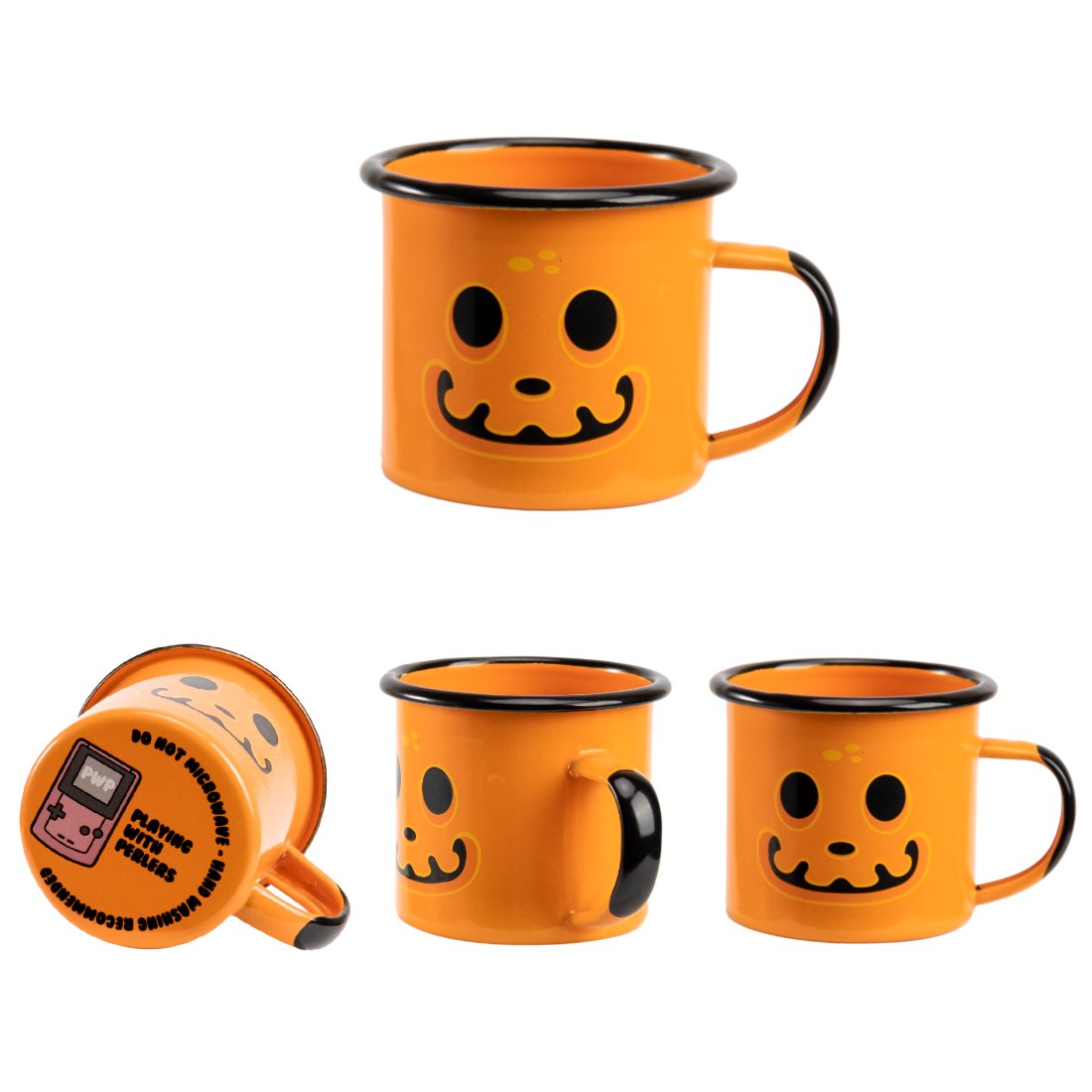 Warehouse in stock 11oz enamel Mugs Sublimation blanks coffee Mugs with silver liner
