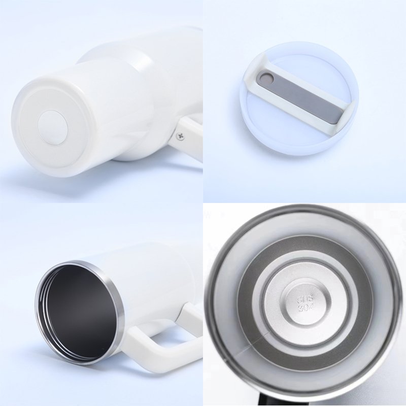 Wholesale Customized 40oz Adventure Tumbler Cups Double Walled Stainless Steel Insulated 40oz Travel Mug with Handle