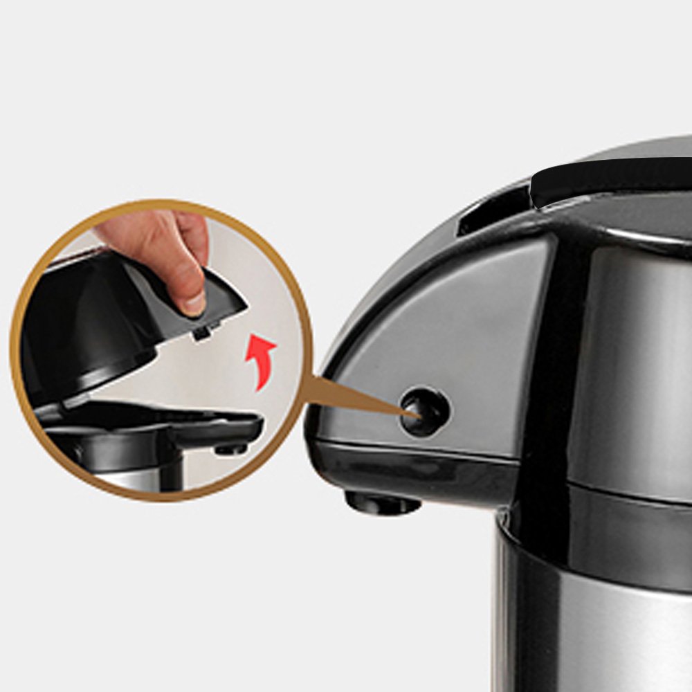 Low Factory Price Drink Hot Cold 12-24hrs Vacuum Flask Stainless Steel Vacuum Insulated Airpot Thermos
