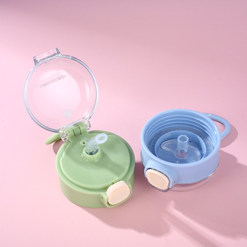 350ml mini tomatodos kawaii children gourd enfant double wall vacuum stainless steel insulated water bottle with straw