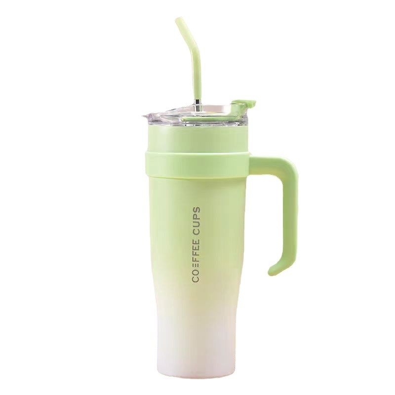 Custom Tumbler 40 Oz Stainless Steel Vacuum Insulated Metal Travel Mug Temos Coffee Cup 40oz Tumbler With Handle Logo
