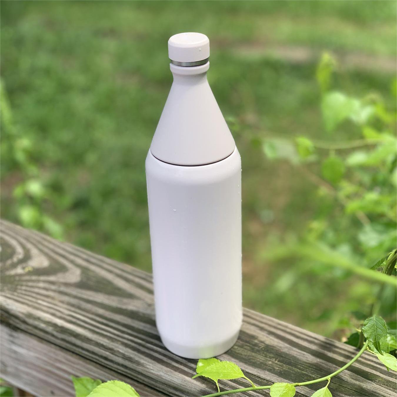 34 OZ Insulated Vacuum Stainless Steel Water Bottle Leakproof Travel Sports Beverage Container Detachable