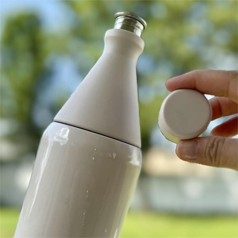 34 OZ Insulated Vacuum Stainless Steel Water Bottle Leakproof Travel Sports Beverage Container Detachable