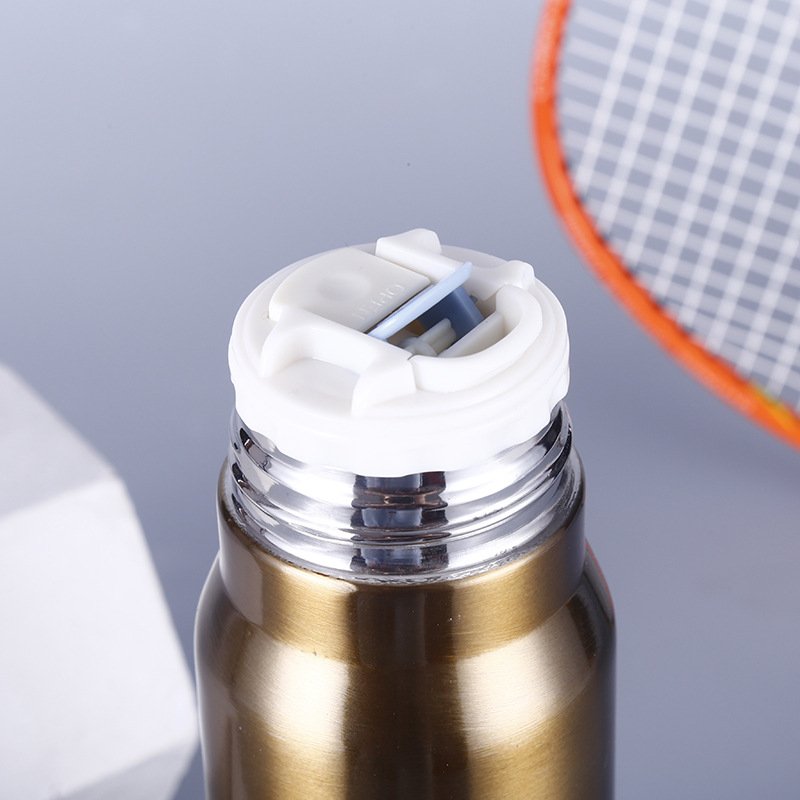 Bullet Shaped Vacuum Thermos Bottle Cup Mug Stainless Steel Flask Thermo Thermoses Double Wall Insulated Shooting Range