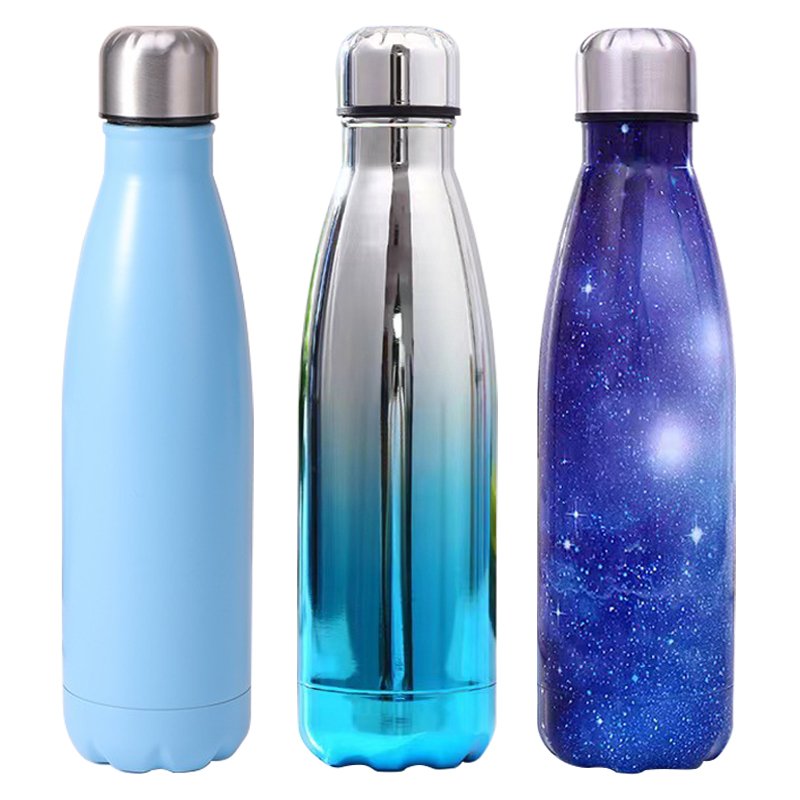 custom logo Promotional Price Double Wall Stainless Steel 304 Water Bottle Sport Vacuum Flask Cola Type Bottle