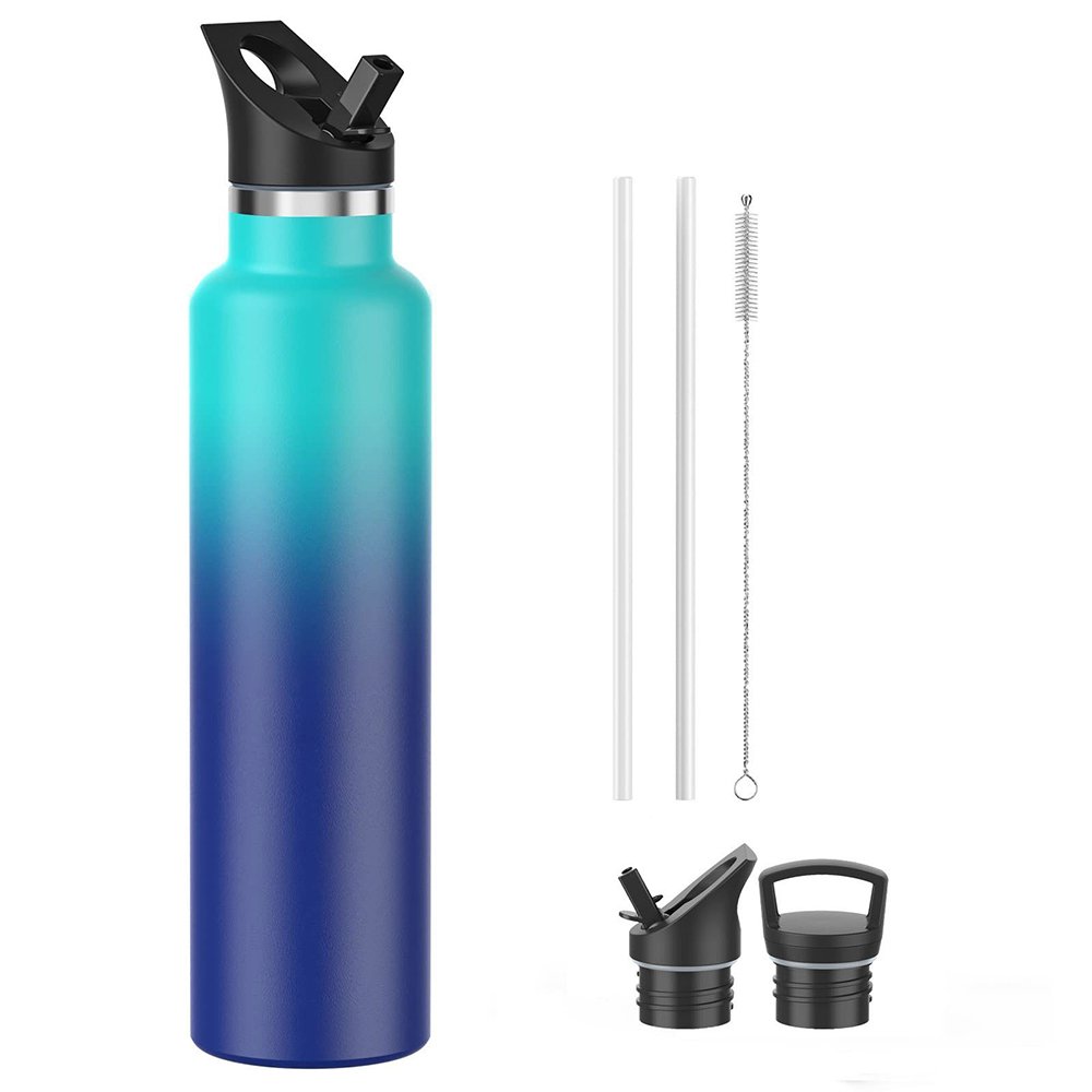 gym sports vacuum stainless steel gym insulated water bottles with custom logo