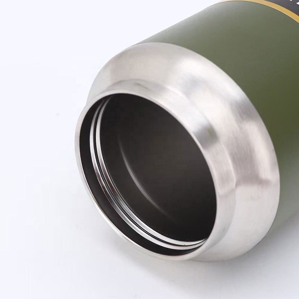 Classic Outdoor 36oz Sports Drink Bottle 26 Oz Stainless Steel Double Wall Water Bottle Chug Lid Vacuum Flask Thermos In Travel