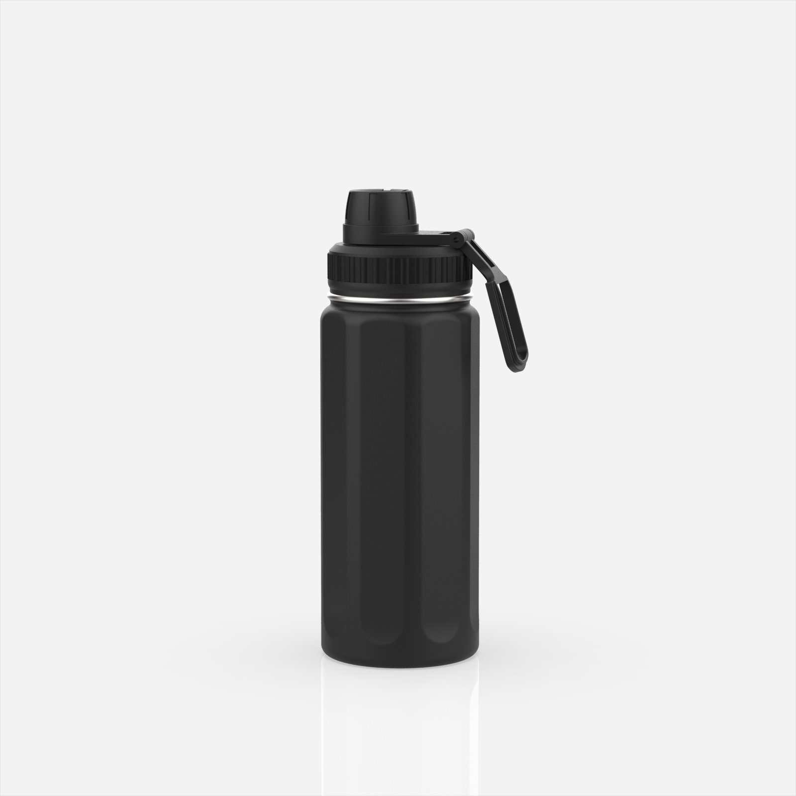 New Type 550ml Hydro Water Sport Bottle Double Wall Insulated Vacuum Flask 18oz Stainless Steel Portable Water Bottle Tumbler