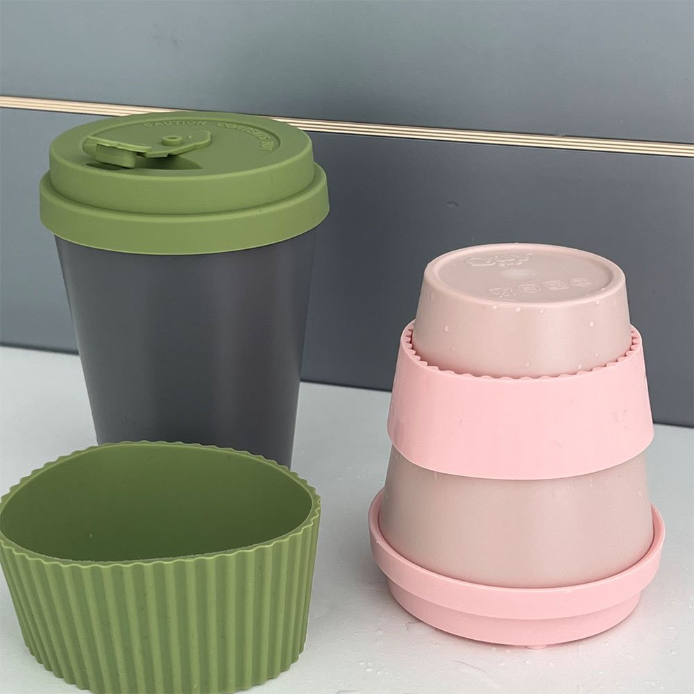 Coffee Mug Rpet 100% Rpet Pink Coffee Cup With Lid Pink Small Travel Mug Coffee Mug
