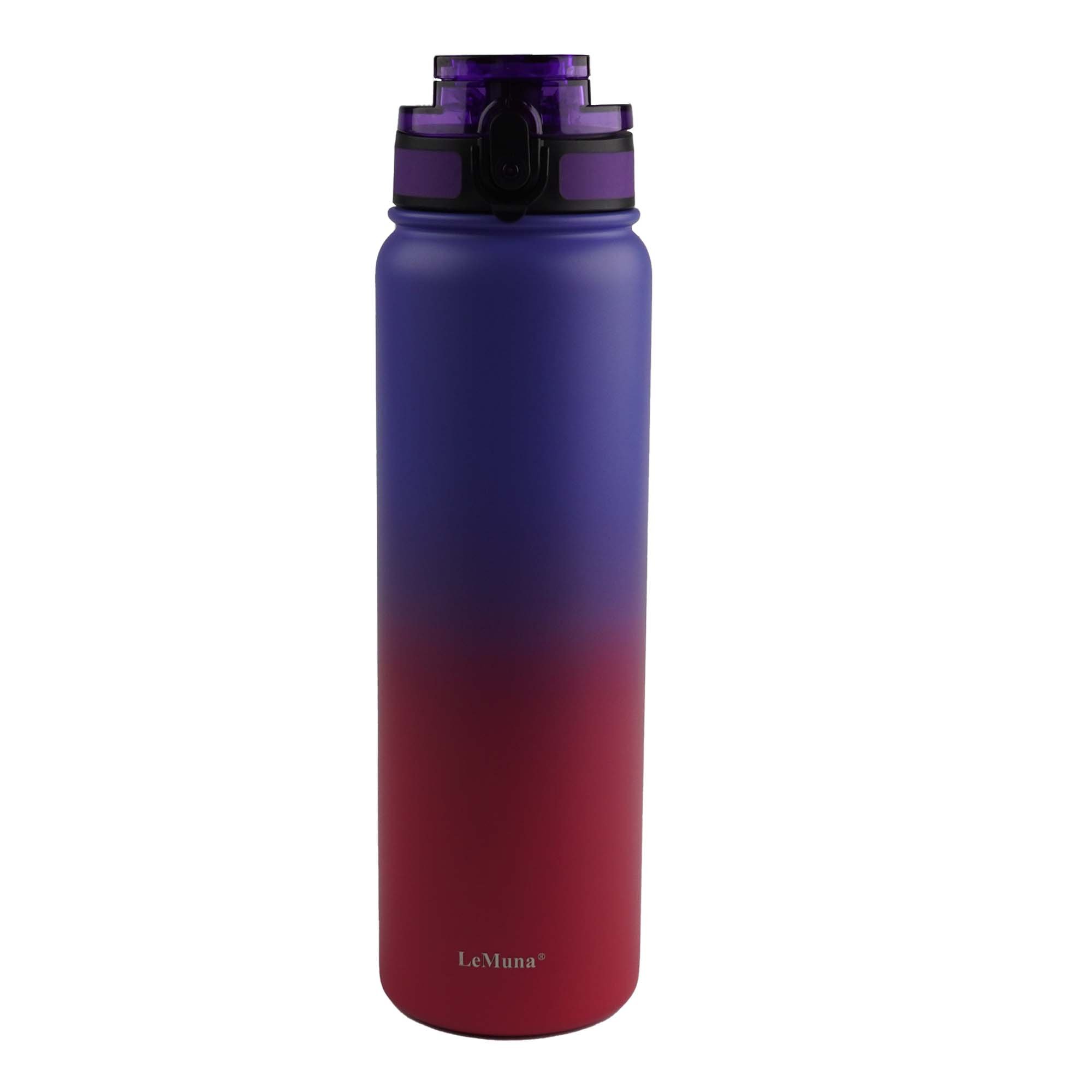 Lemuna 1000ml Gradient Thermos &e Double wall stainless steel insulated thermos vacuum flasks sport bottle