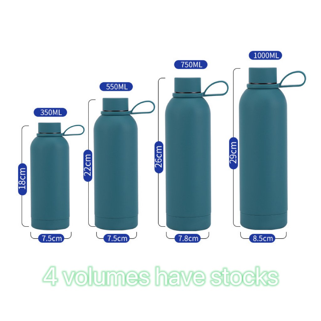 New Style Vacuum Flask Stainless Steel Portable Thermos Bottle Outdoor Sports Water Bottle Travel Mug