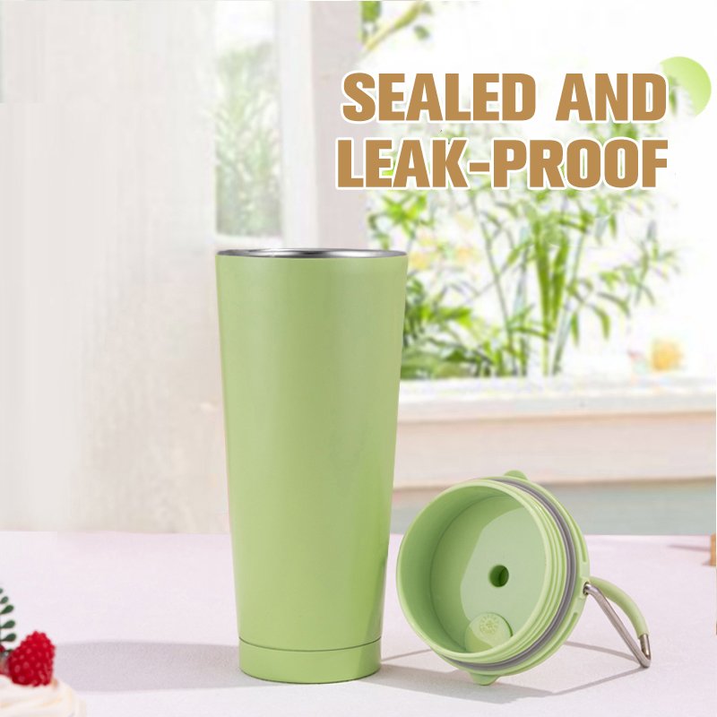 New design 20oz OEM/ODM stainless steel insulated coffee mug with stainless handle