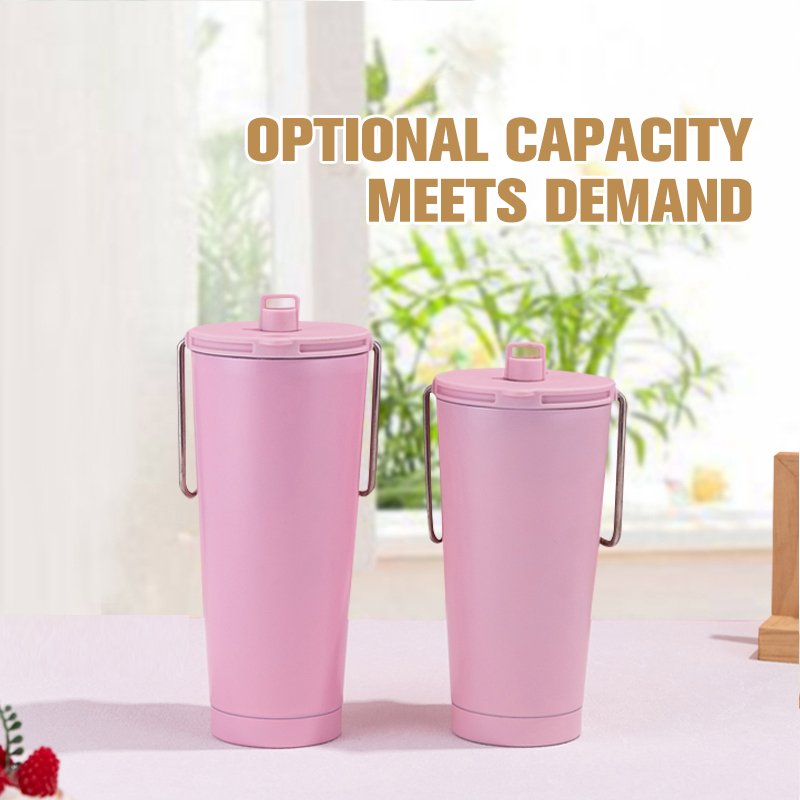 New design 20oz OEM/ODM stainless steel insulated coffee mug with stainless handle