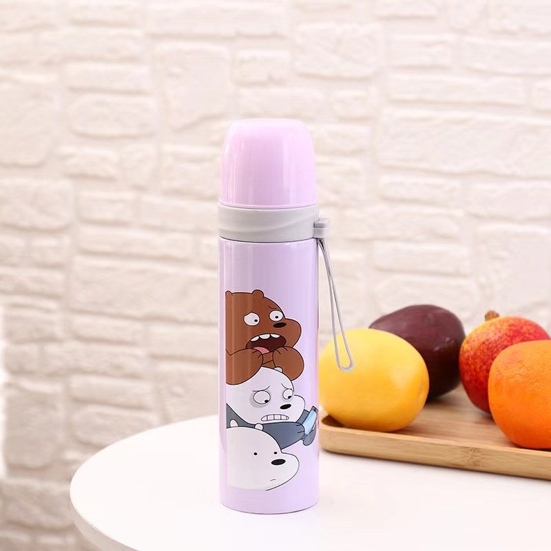 Stainless Steel Luxury Vacuum Insulated Vacuum Cup Double Walled Travel Vacuum Coffee Mug Water Bottle with Custom