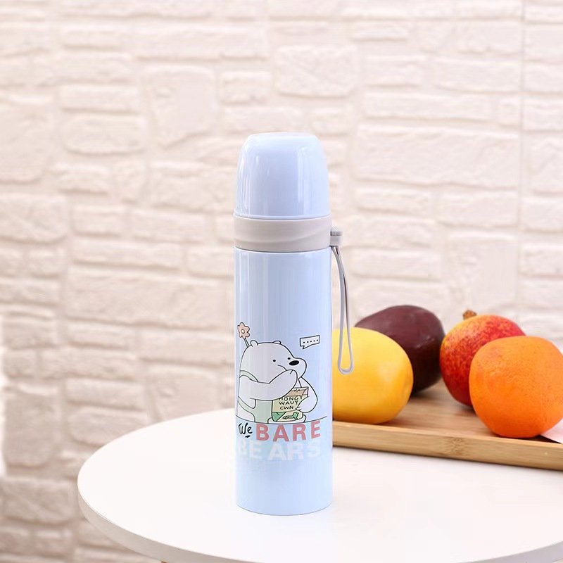 Stainless Steel Luxury Vacuum Insulated Vacuum Cup Double Walled Travel Vacuum Coffee Mug Water Bottle with Custom