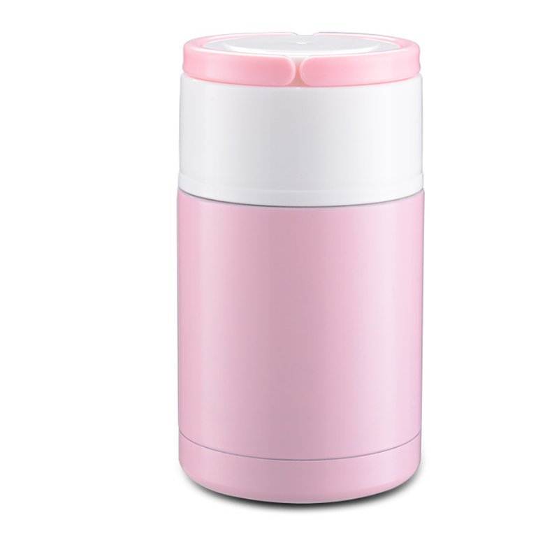 Wholesale Lunch Bucket Porridge Mug Insulated Thermos Vacuum Pot Stainless Steel Braised Beaker