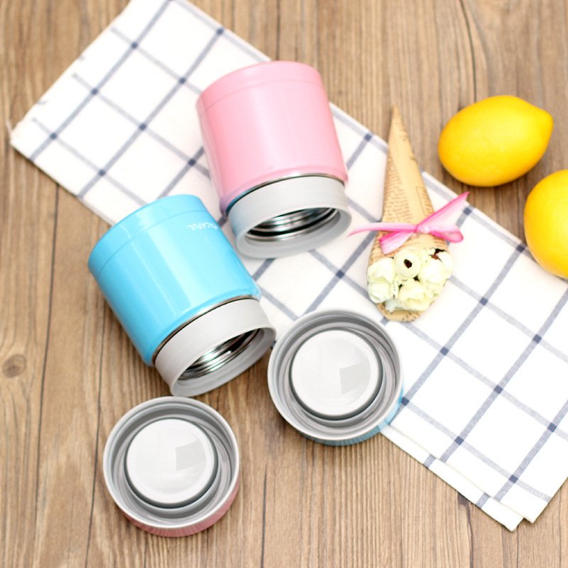 stainless steel soup container smoldering pot thermos hot food pot Kids school food flask stainless steel food storage container