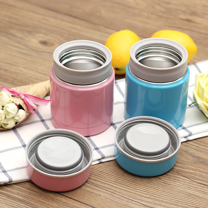 stainless steel soup container smoldering pot thermos hot food pot Kids school food flask stainless steel food storage container