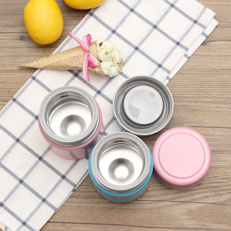 stainless steel soup container smoldering pot thermos hot food pot Kids school food flask stainless steel food storage container