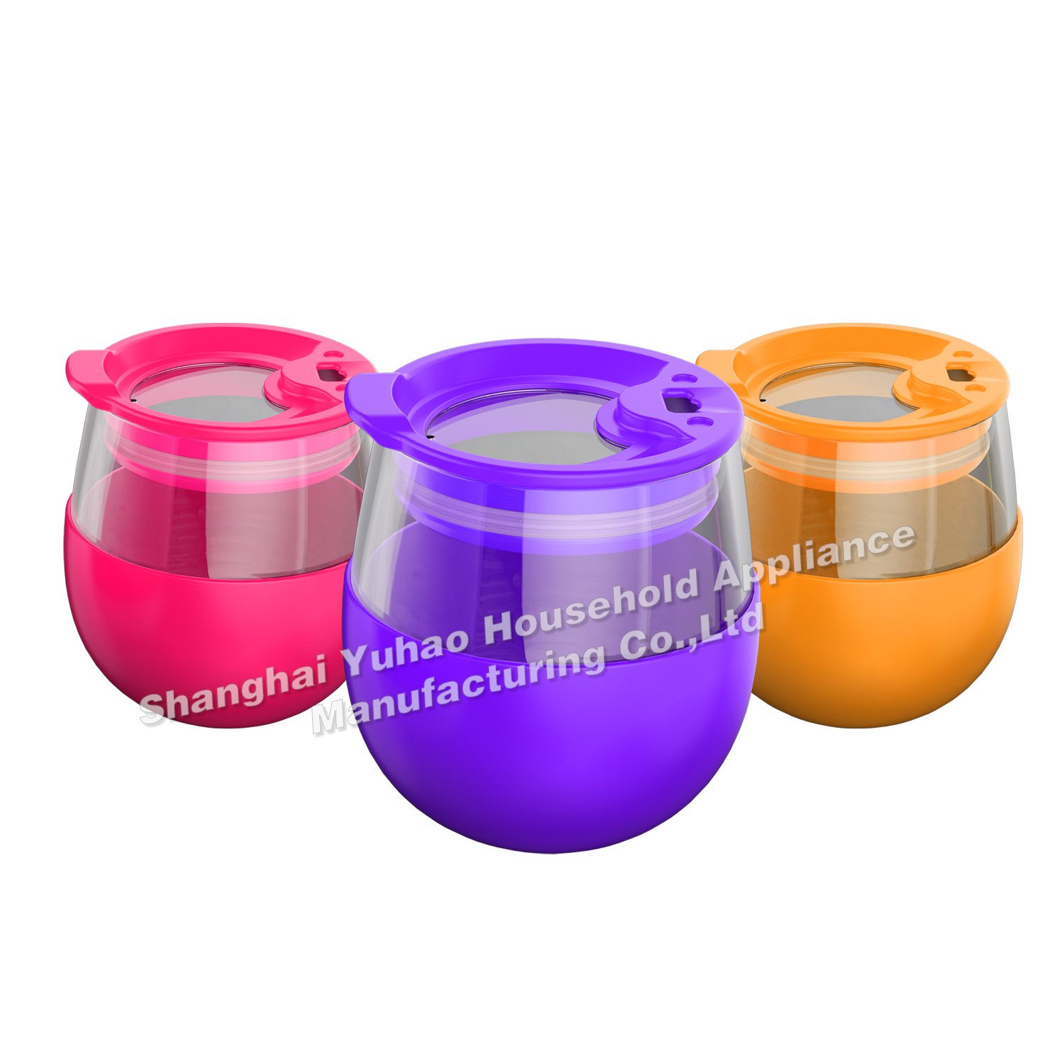 550 19ml High Quality Multiple Colors Bubble Tea Glass Water Mug with Lid coffee mugs