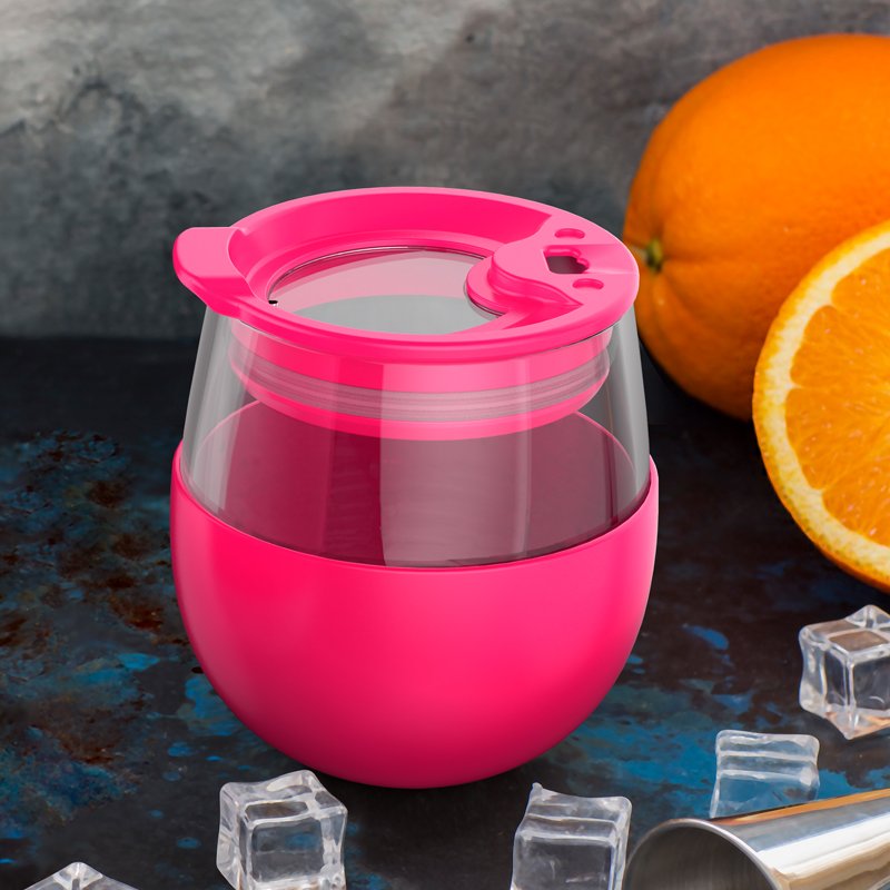 550 19ml High Quality Multiple Colors Bubble Tea Glass Water Mug with Lid coffee mugs