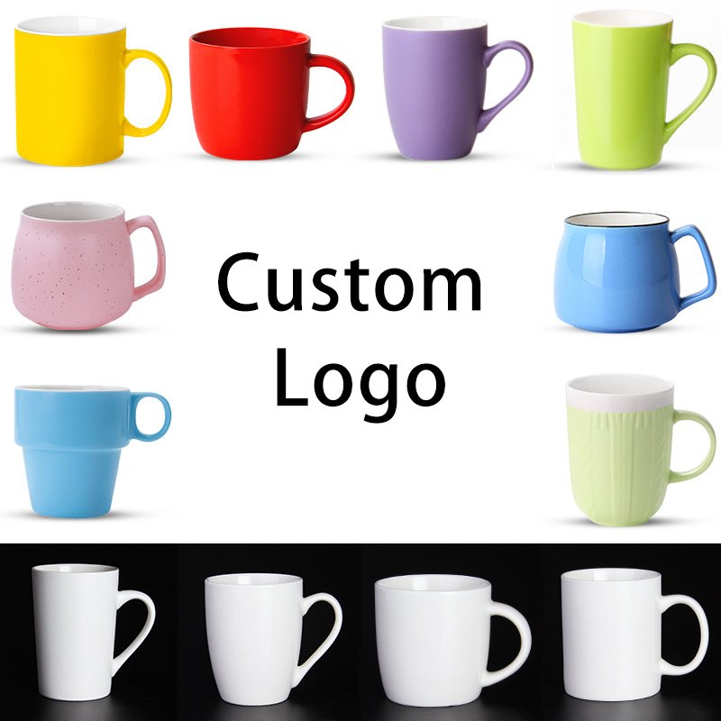 LBB Custom Coffee Mug Ceramic Cup Couple Afternoon Tea Cups Creative Mugs with your desgin picture
