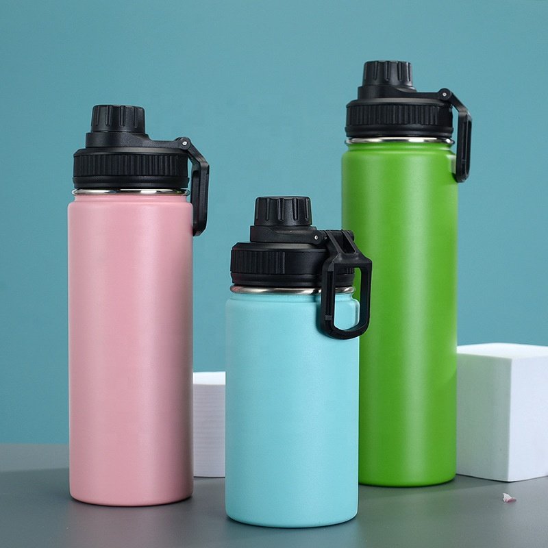 Newly Designed Insulated Vacuum Flask Thermos Cup Sports Stainless Steel Water Bottle with Customized Logo Customized Color