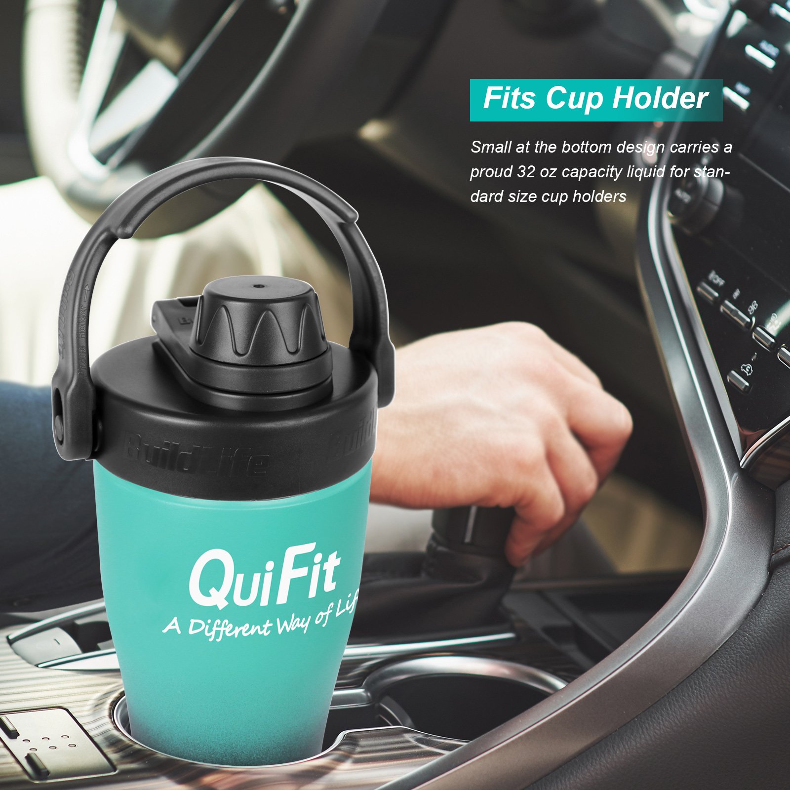 Custom 1oz 32 oz Colorful Double Wall Vacuum Flask outdoor Gym Sports Insulated Stainless Steel Water Bottles With Straw