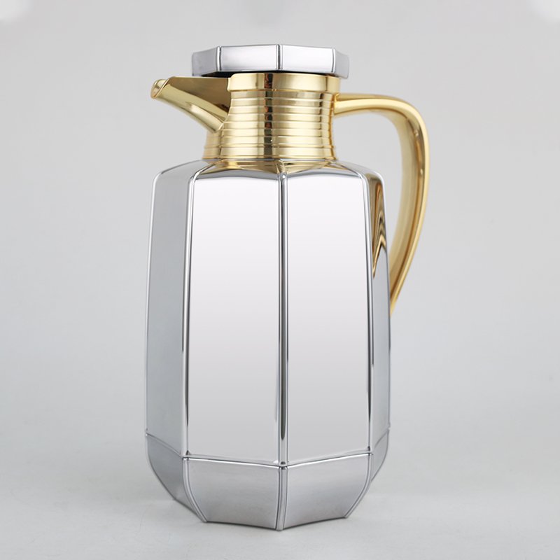 Ready for Ship Plastic Body BPA FREE Glass Liner Flask arabic coffee pot vaccum flask