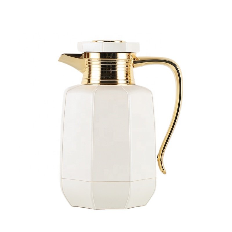 Ready for Ship Plastic Body BPA FREE Glass Liner Flask arabic coffee pot vaccum flask