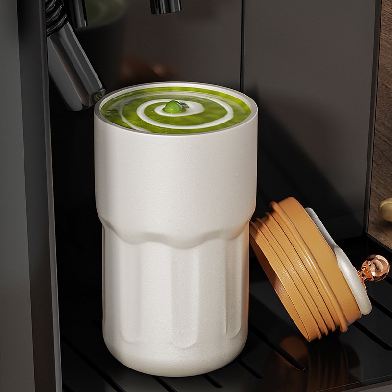 new product ideas 2023 Double Wall Stainless Steel vacuum temperature control smart touch insulated coffee tumbler mug with led