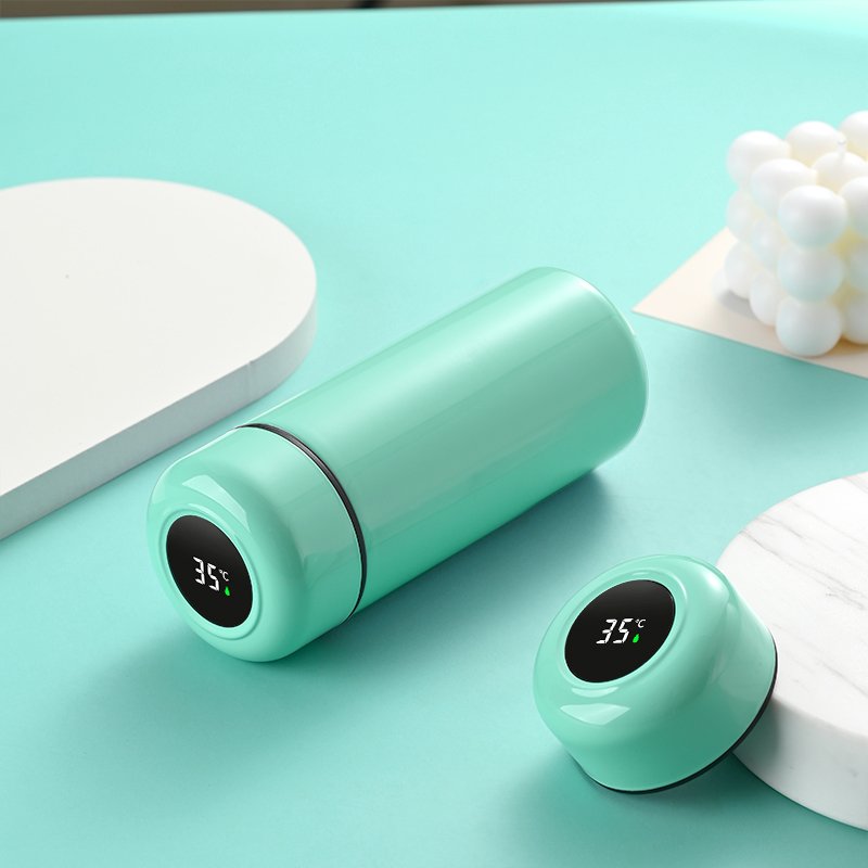 Stainless Steel 320ml Mini Smart Vacuum Cup Vacuum Flask & Thermos with Temperature Display Gift for Present