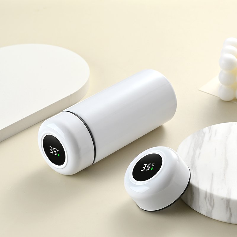 Stainless Steel 320ml Mini Smart Vacuum Cup Vacuum Flask & Thermos with Temperature Display Gift for Present
