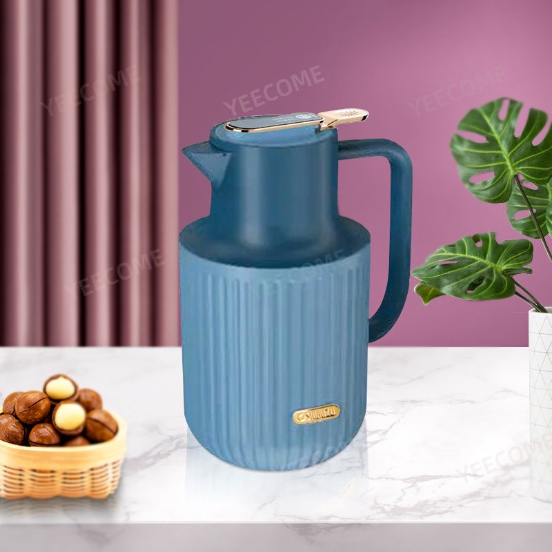 YJM1202-150 Capacity 1.5L SHIMIZU Custom Logo Plastic Vacuum Flask Set Vacuum Flask Vacuum Flask Keep 24 Hours Hot and Cold